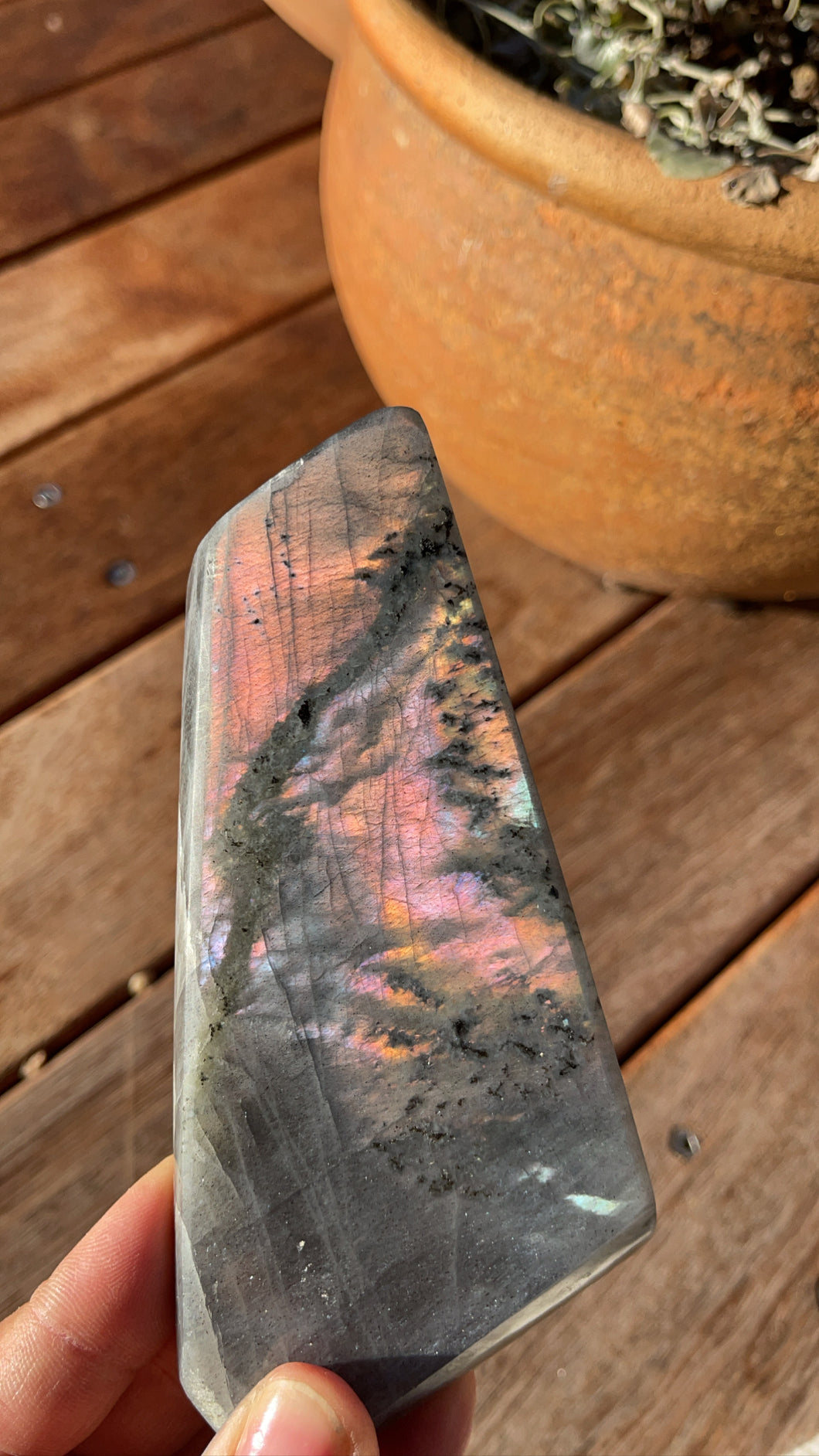 Labradorite Freeform - Electric Flash