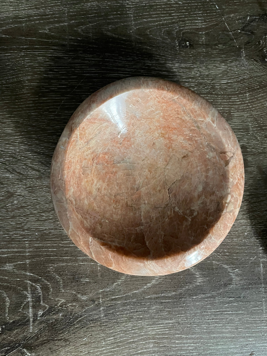 Peach Moonstone Bowl