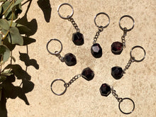 Load image into Gallery viewer, Garnet Keychain Charm
