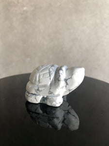 Howlite Tortoise Carving