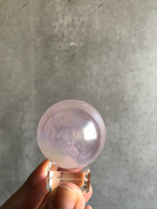 Aura Rose Quartz Sphere