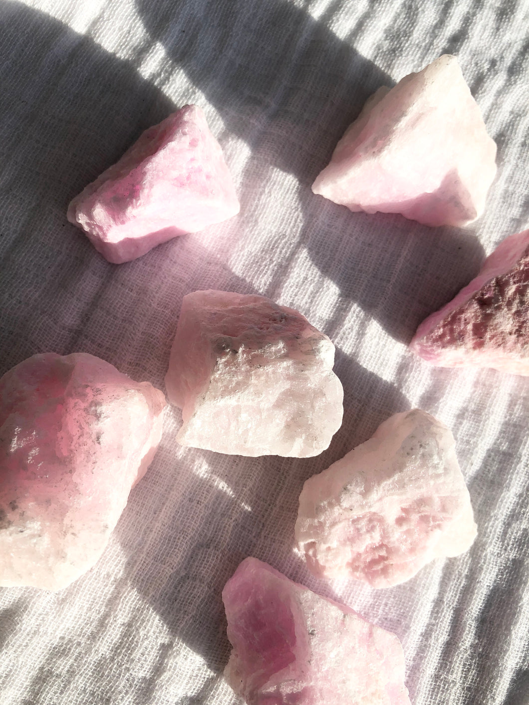 Pink Aragonite Rough Medium
