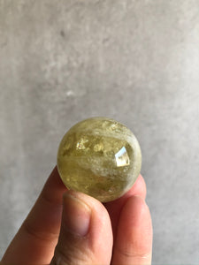 Lemon Quartz Sphere