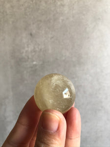 Lemon Quartz Sphere