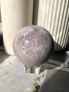 Lepidolite Sphere