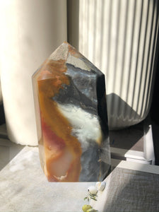 Sky Blue Quartz Tower