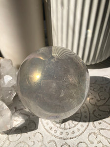 Angel Aura Quartz Sphere