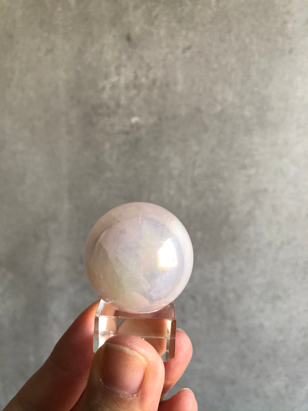 Angel Aura Quartz Sphere