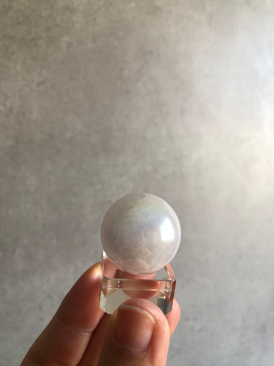 Angel Aura Quartz Sphere