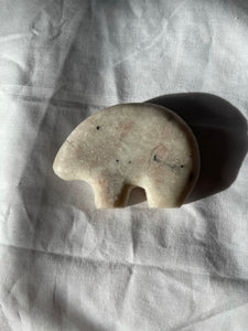 Pink Opal Minimalist Bear