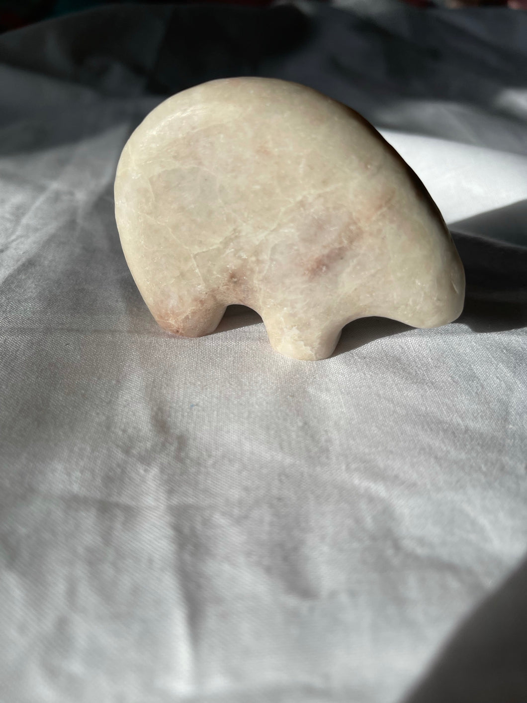 Pink Opal Minimalist Bear