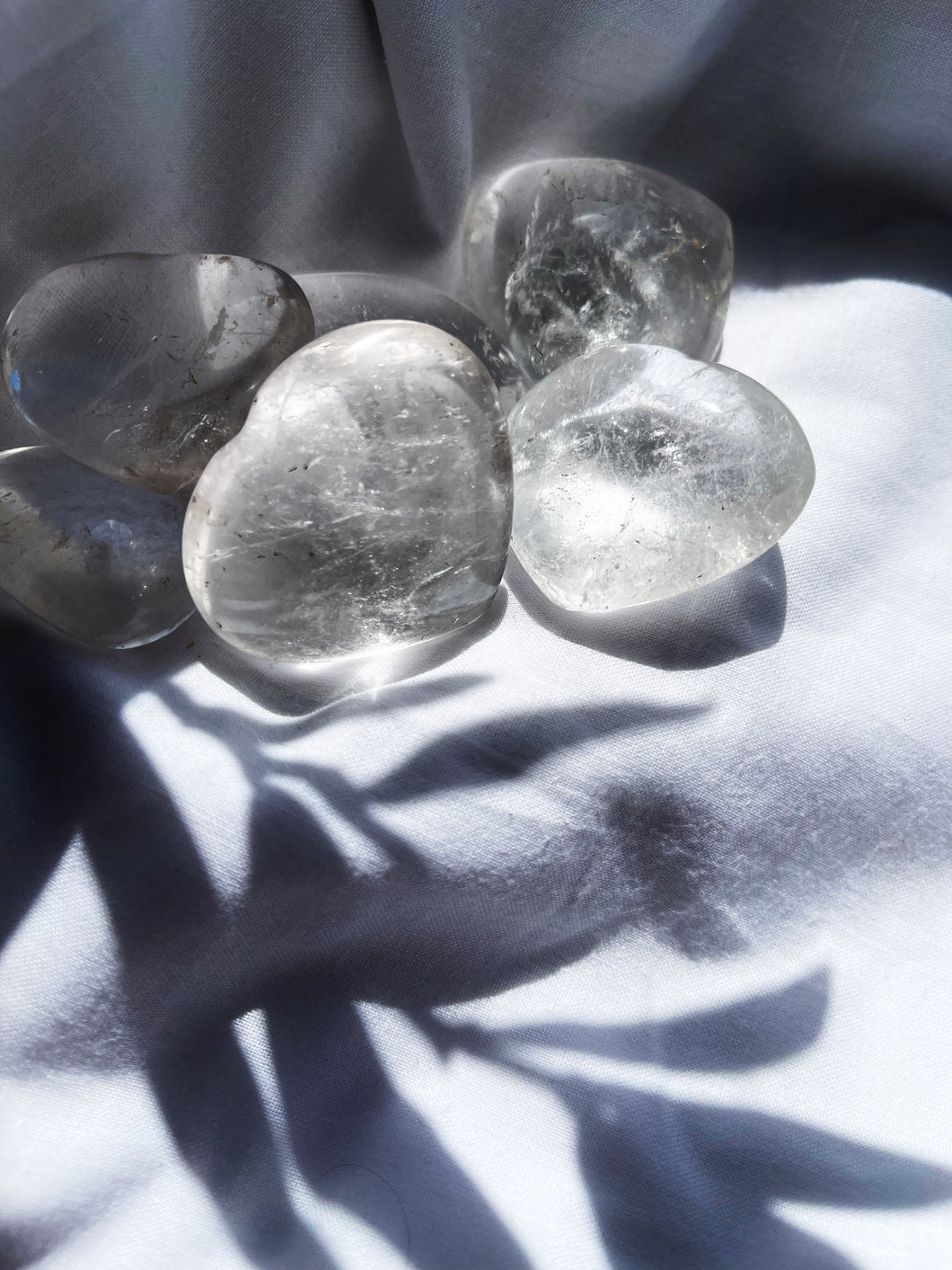 Clear Quartz Heart