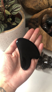 Black Obsidian Gua Sha