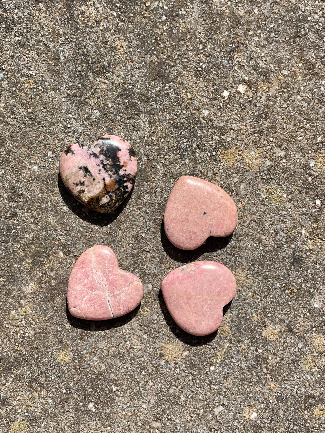 Rhodonite Mini Heart
