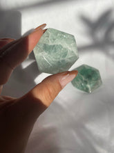Load image into Gallery viewer, Green Fluorite Hexagon
