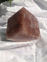 Load image into Gallery viewer, Hematoid Quartz Cube
