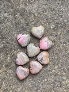 Rhodonite Small Heart