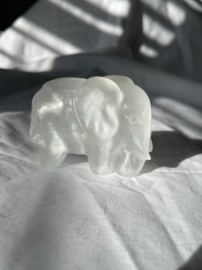 Satin Spar Elephant