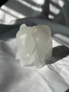 Satin Spar Elephant