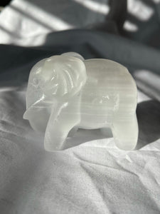 Satin Spar Elephant