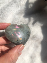 Load image into Gallery viewer, Labradorite Heart Large
