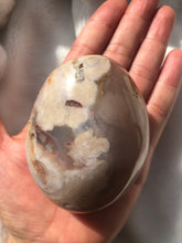 Load image into Gallery viewer, Flower Agate Palm Stone
