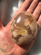 Load image into Gallery viewer, Flower Agate Palm Stone
