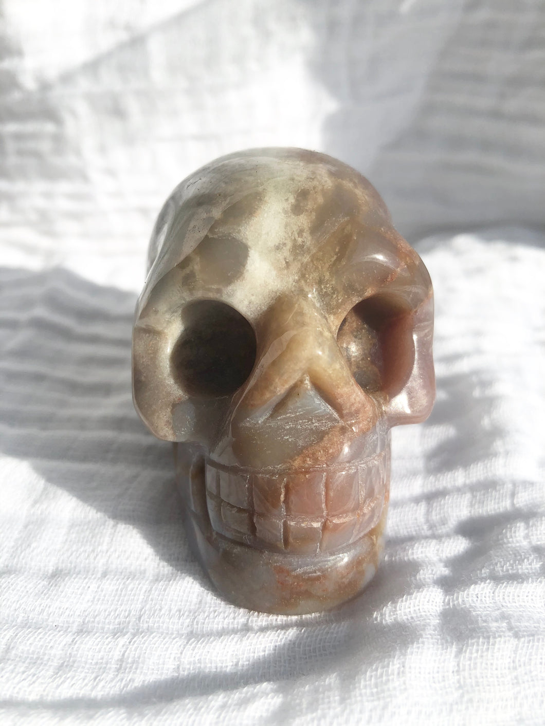 Agate Skull