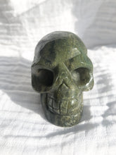 Load image into Gallery viewer, Moss Agate Skull
