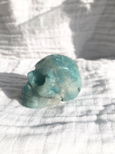 Load image into Gallery viewer, Sky Blue Quartz Skull
