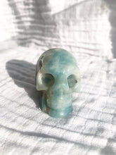 Load image into Gallery viewer, Sky Blue Quartz Skull
