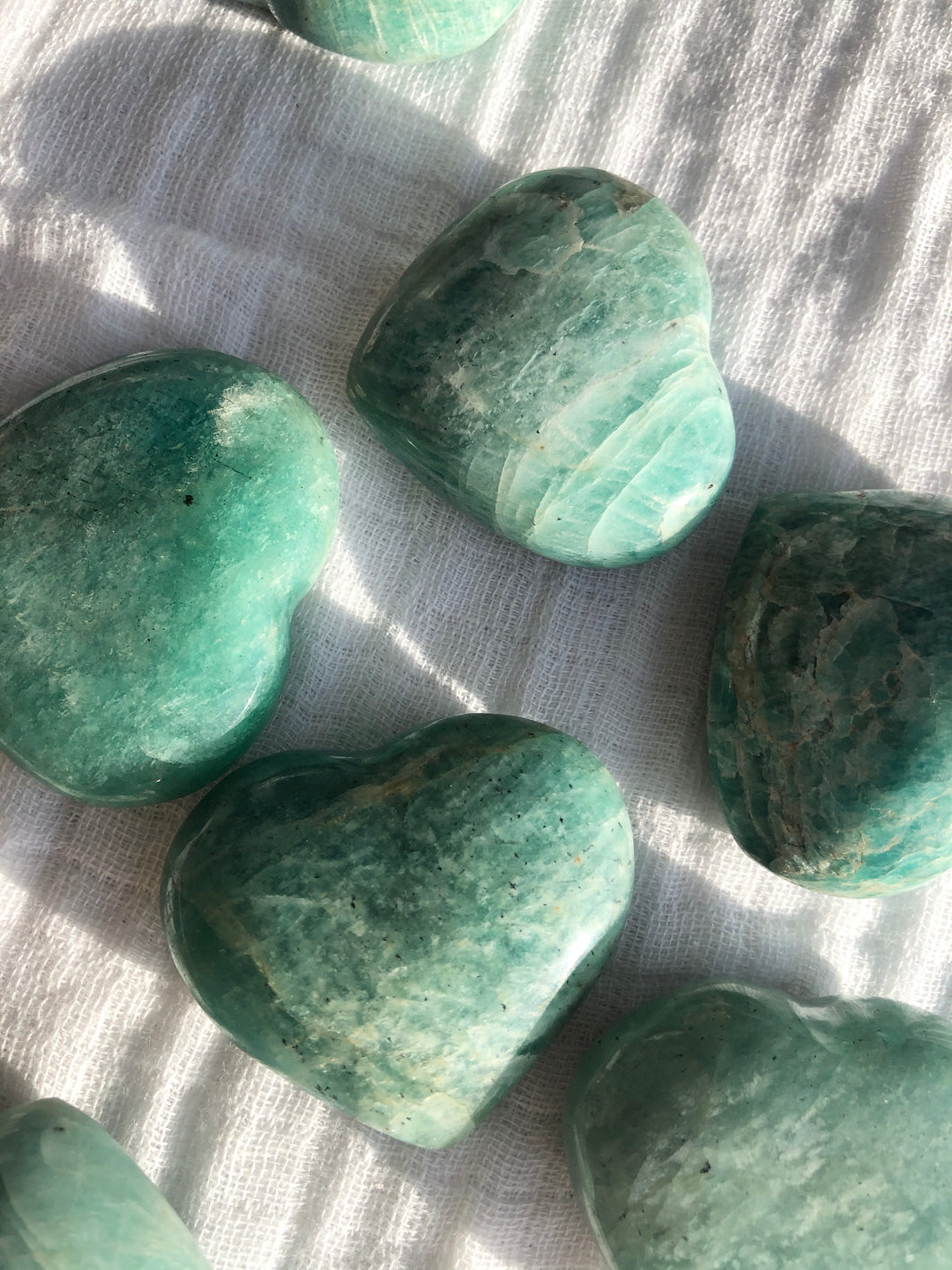Amazonite Heart