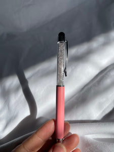 Rose Quartz Pen and Stylus
