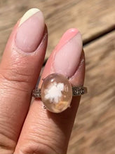 Load image into Gallery viewer, Flower Agate Ring #12
