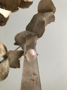 Flower Agate Ring #15