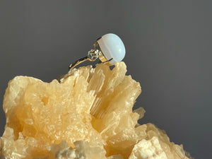Blue Lace Agate Ring #177