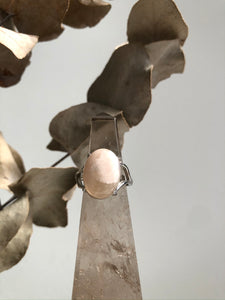 Flower Agate Ring #7