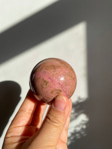 Rhodonite Sphere