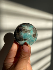 Smoky Amazonite Sphere