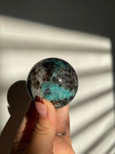 Smoky Amazonite Sphere