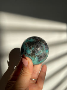 Smoky Amazonite Sphere