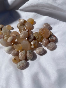 Flower Agate Tumble