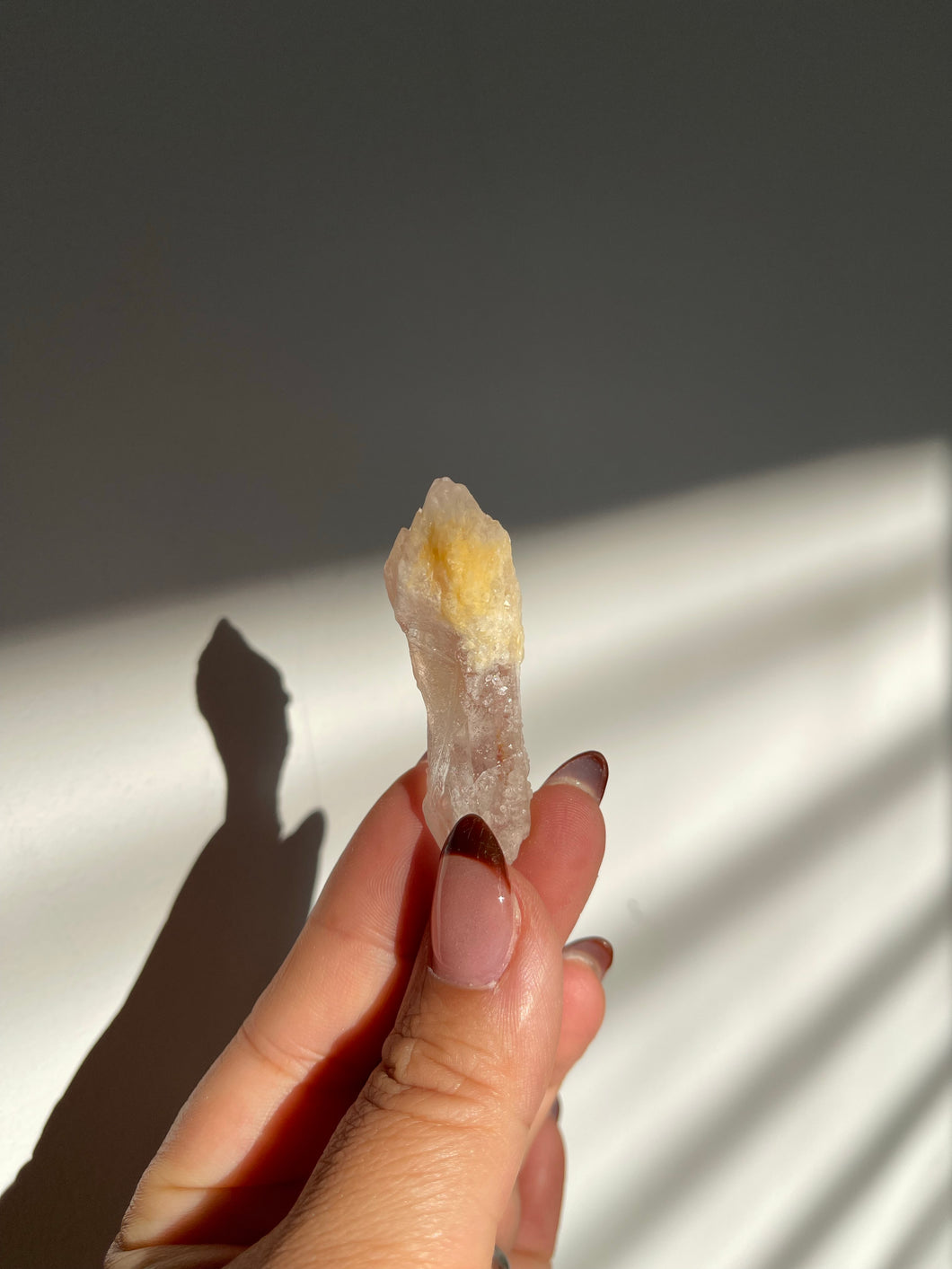 Dreamsicle Lemurian Quartz Seed