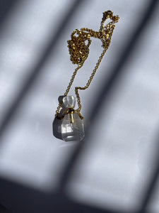 Atlantis Necklace - Clear Quartz