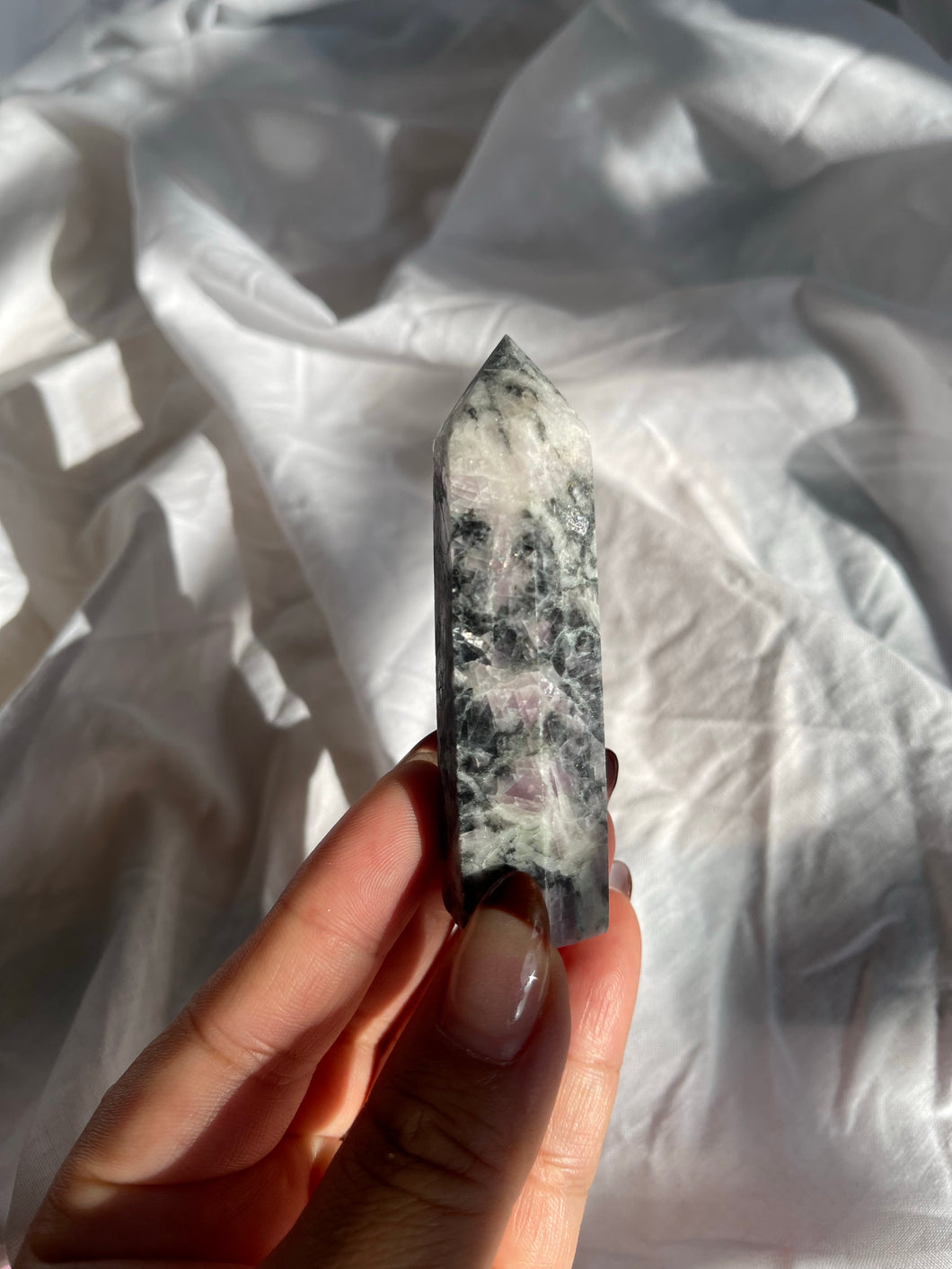 Kunzite Pyrite and Tourmaline Generator