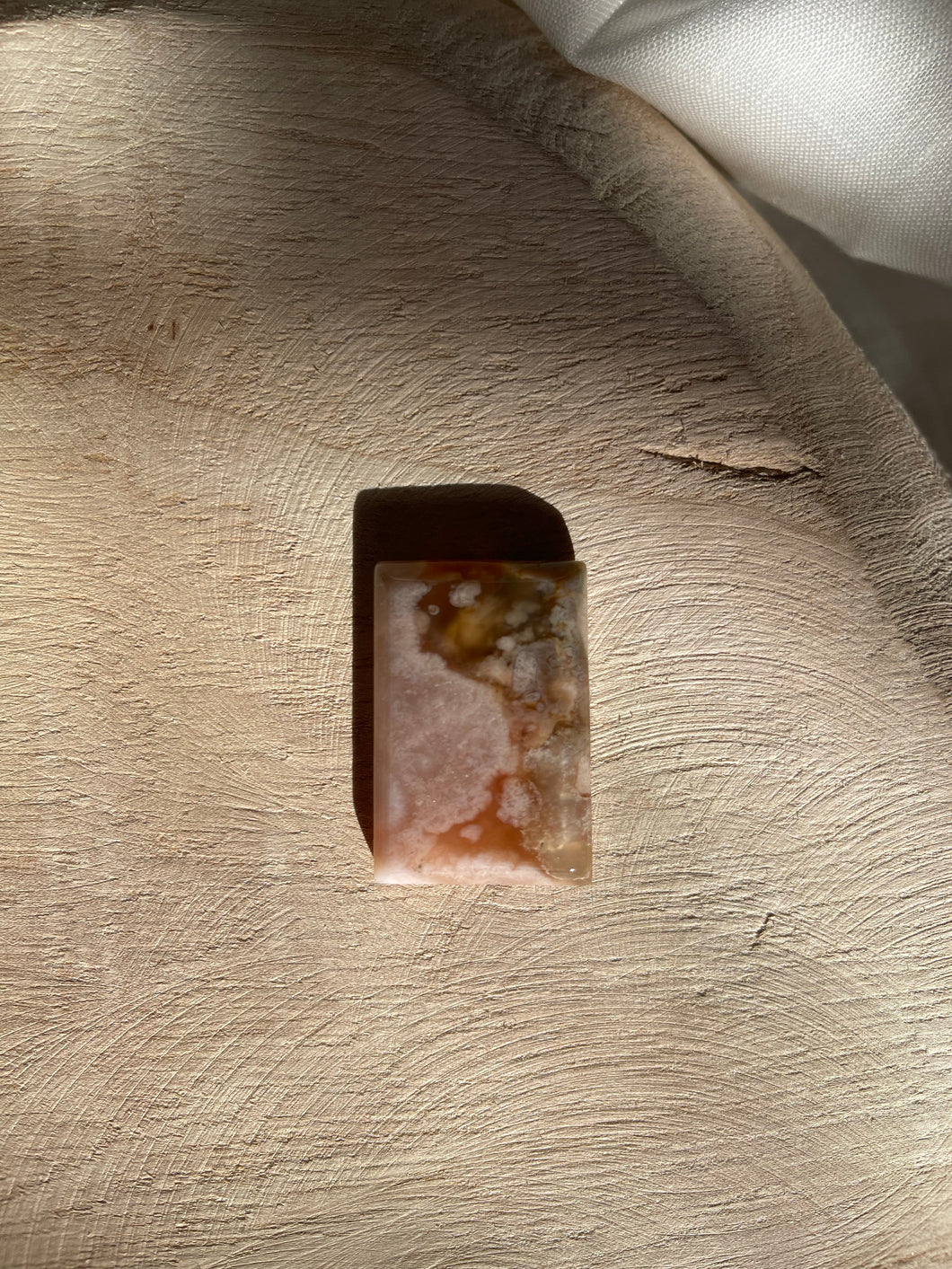 Flower Agate Cabochon