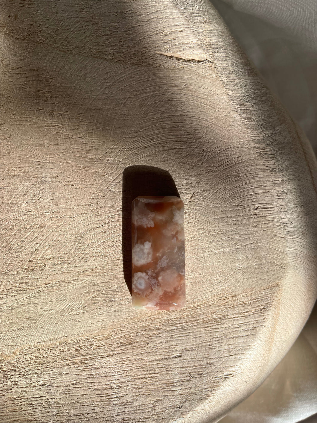 Flower Agate Cabochon