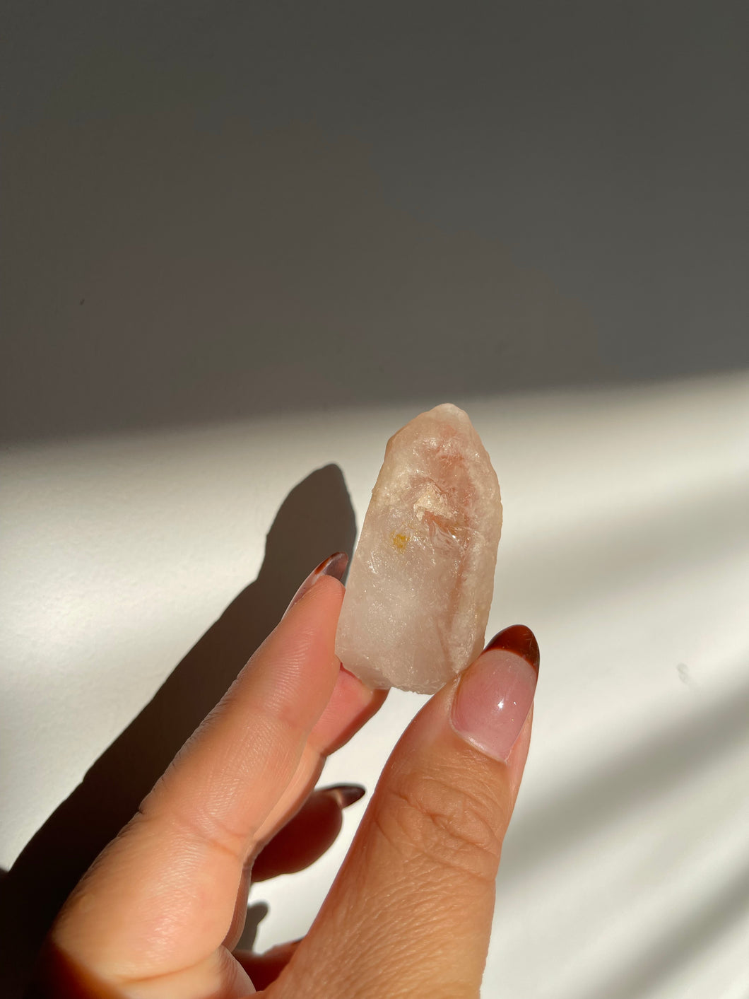 Dreamsicle Lemurian Quartz Seed