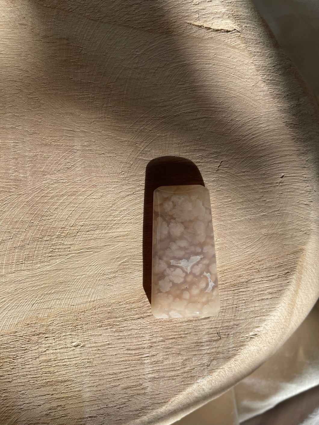 Flower Agate Cabochon