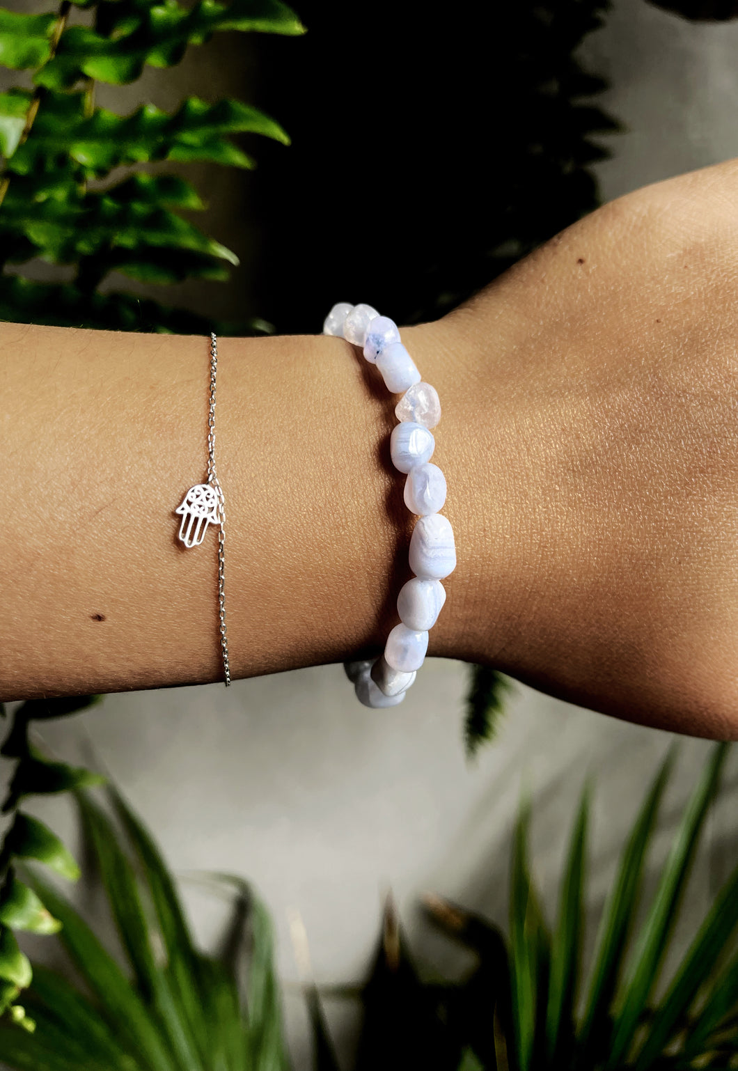 Blue Lace Agate Bracelet